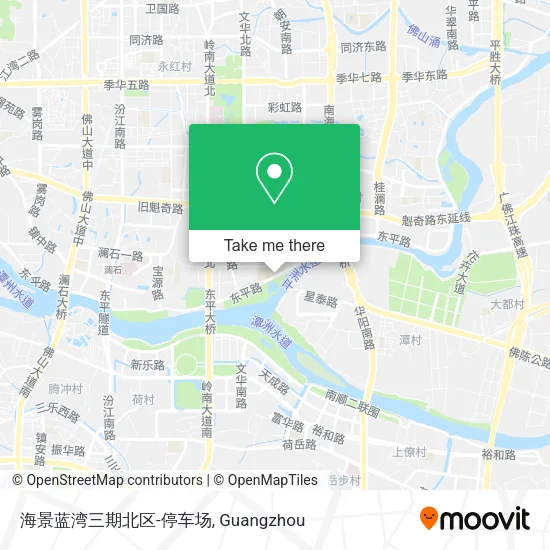 海景蓝湾三期北区-停车场 map