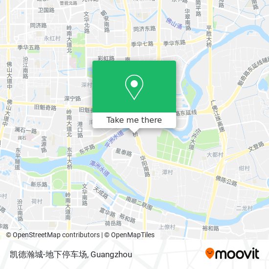 凯德瀚城-地下停车场 map