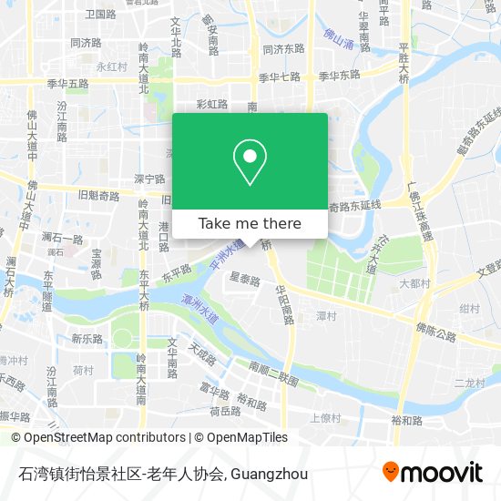 石湾镇街怡景社区-老年人协会 map