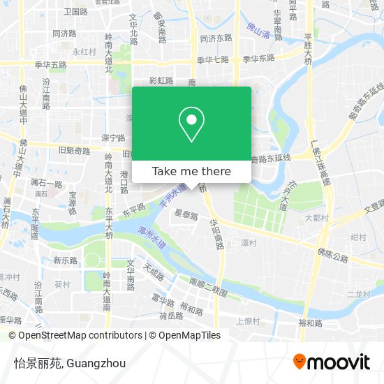 怡景丽苑 map