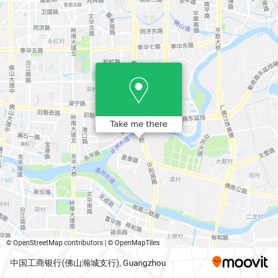 中国工商银行(佛山瀚城支行) map