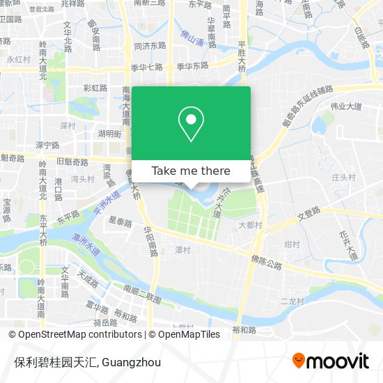 保利碧桂园天汇 map