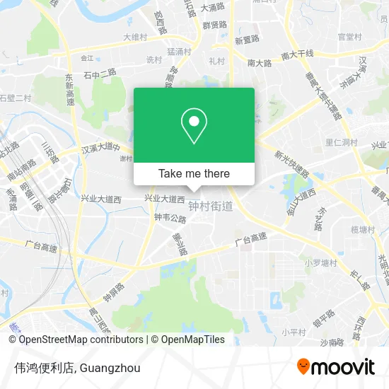伟鸿便利店 map