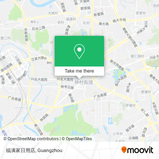 福满家日用店 map