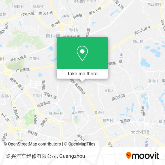途兴汽车维修有限公司 map