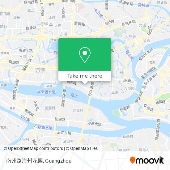南州路海州花园 map