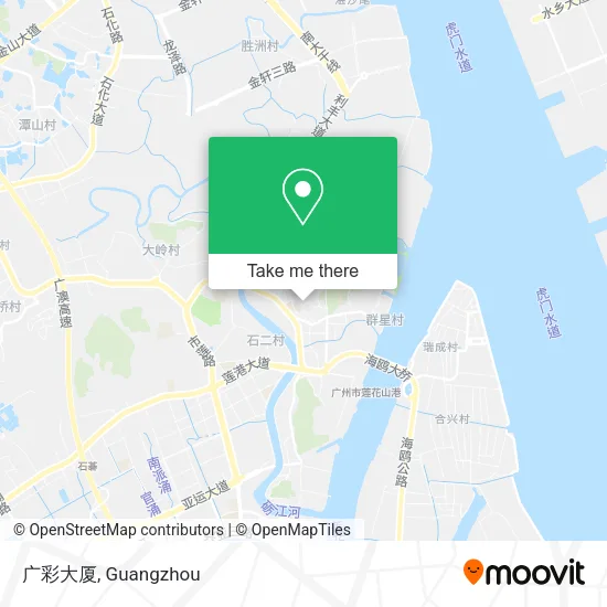 广彩大厦 map