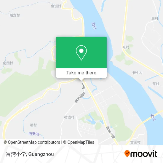 富湾小学 map
