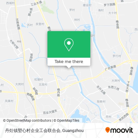 丹灶镇塱心村企业工会联合会 map