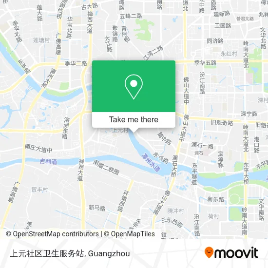 上元社区卫生服务站 map