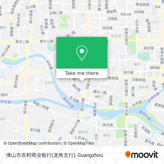 佛山市农村商业银行(龙角支行) map