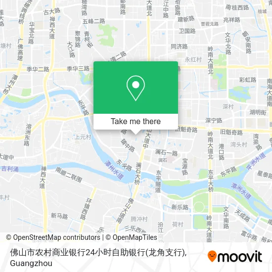 佛山市农村商业银行24小时自助银行(龙角支行) map