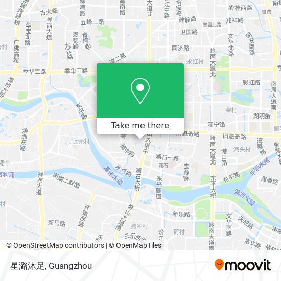 星潞沐足 map