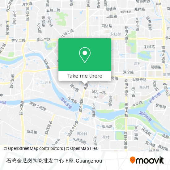石湾金瓜岗陶瓷批发中心-F座 map