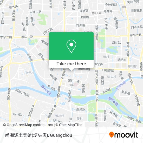 尚湘源土菜馆(塘头店) map