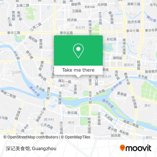 深记美食馆 map