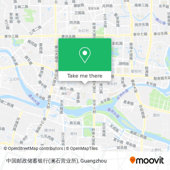 中国邮政储蓄银行(澜石营业所) map