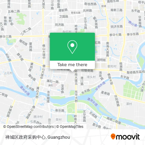 禅城区政府采购中心 map