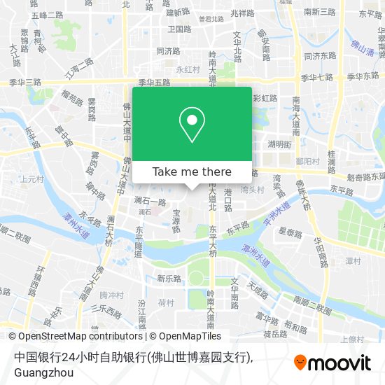 中国银行24小时自助银行(佛山世博嘉园支行) map