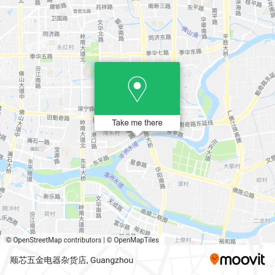顺芯五金电器杂货店 map