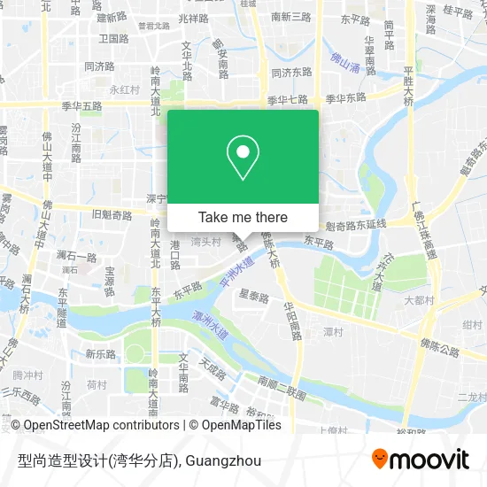 型尚造型设计(湾华分店) map