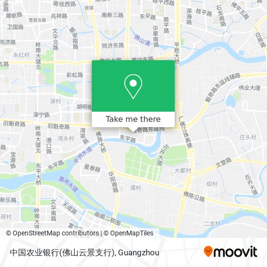 中国农业银行(佛山云景支行) map