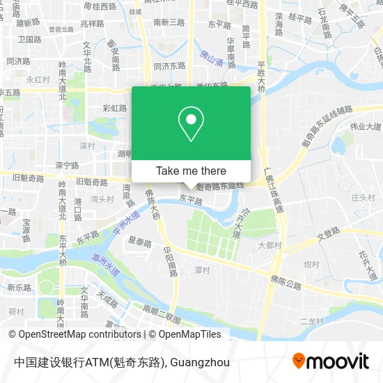 中国建设银行ATM(魁奇东路) map