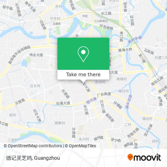 德记灵芝鸡 map