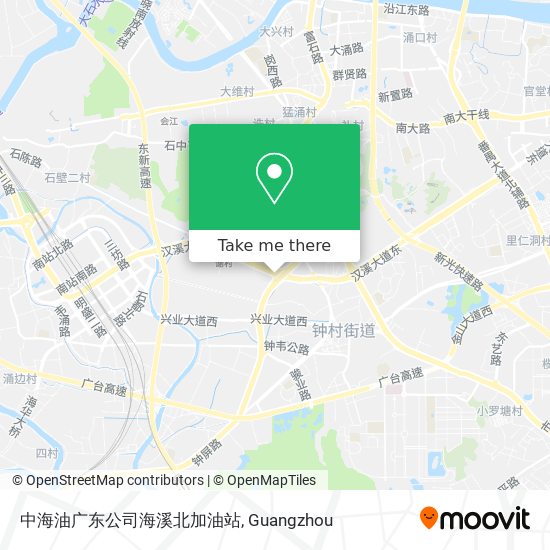中海油广东公司海溪北加油站 map