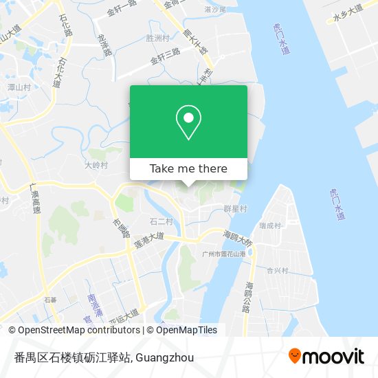 番禺区石楼镇砺江驿站 map