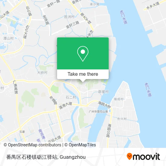 番禺区石楼镇砺江驿站 map