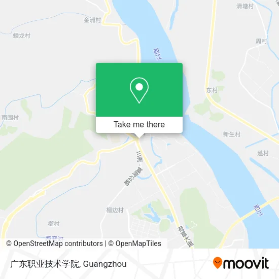 广东职业技术学院 map