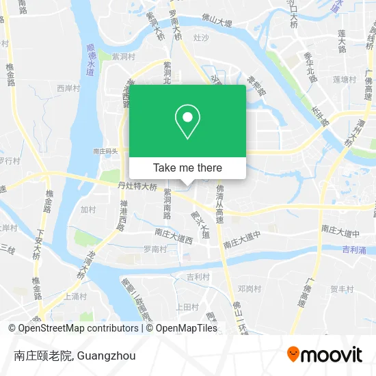 南庄颐老院 map