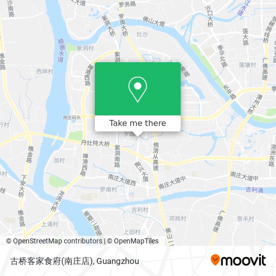 古桥客家食府(南庄店) map