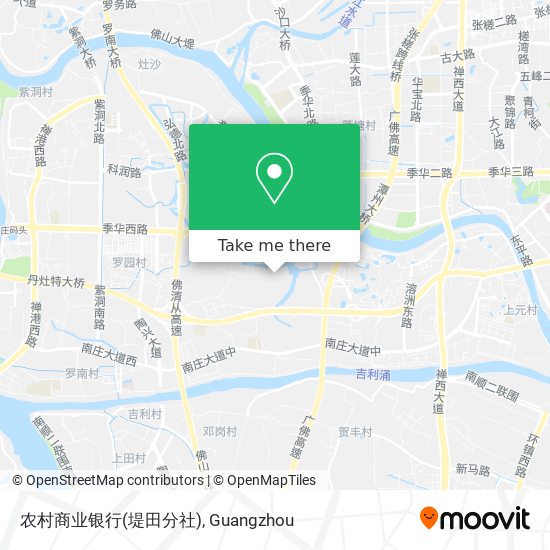 农村商业银行(堤田分社) map