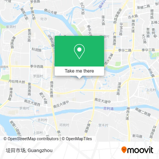 堤田市场 map