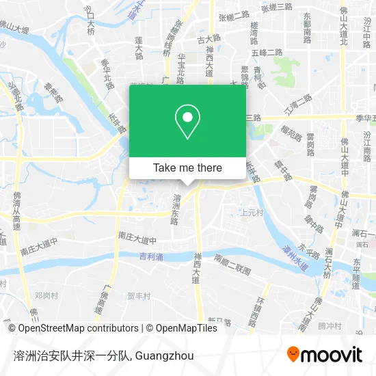 溶洲治安队井深一分队 map