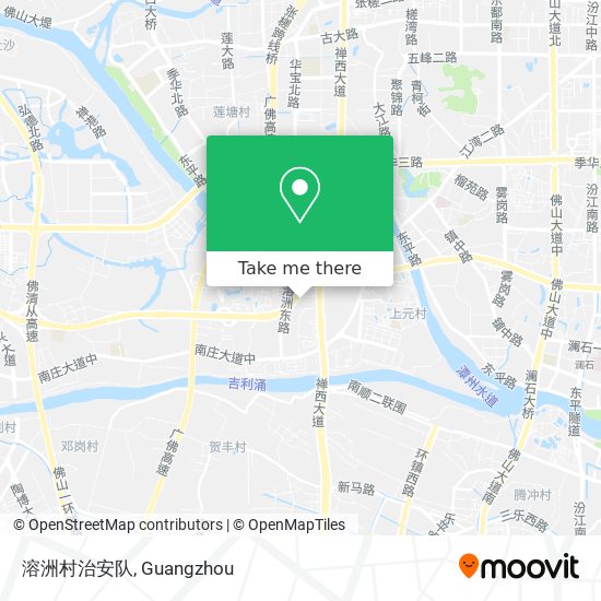 溶洲村治安队 map