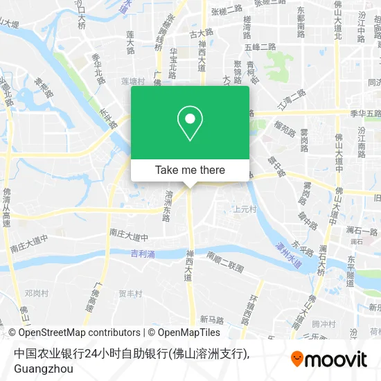 中国农业银行24小时自助银行(佛山溶洲支行) map