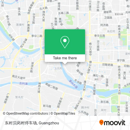 东村贝岗村停车场 map