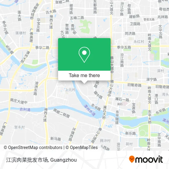 江滨肉菜批发市场 map