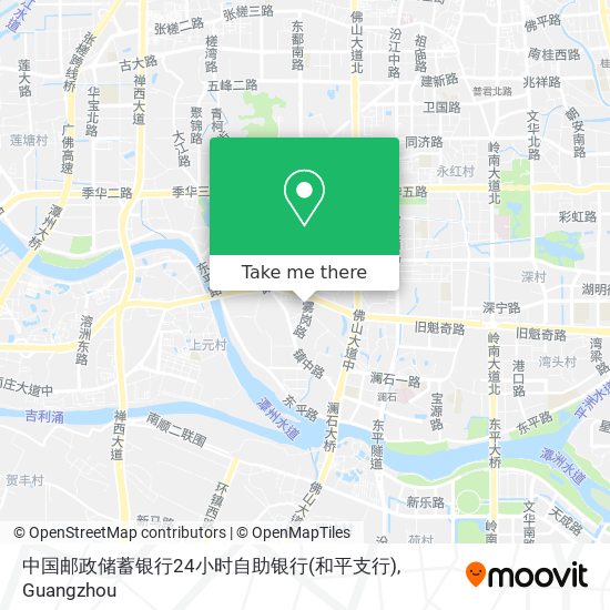 中国邮政储蓄银行24小时自助银行(和平支行) map