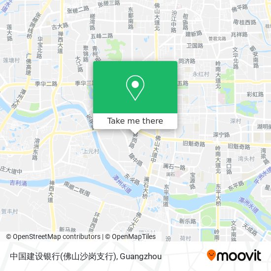 中国建设银行(佛山沙岗支行) map