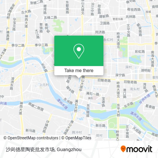 沙岗德星陶瓷批发市场 map