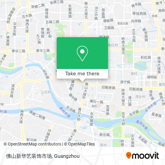 佛山新华艺装饰市场 map