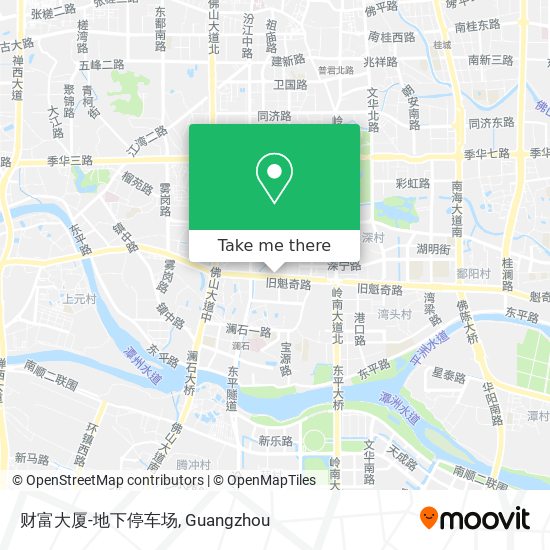 财富大厦-地下停车场 map