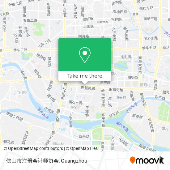 佛山市注册会计师协会 map