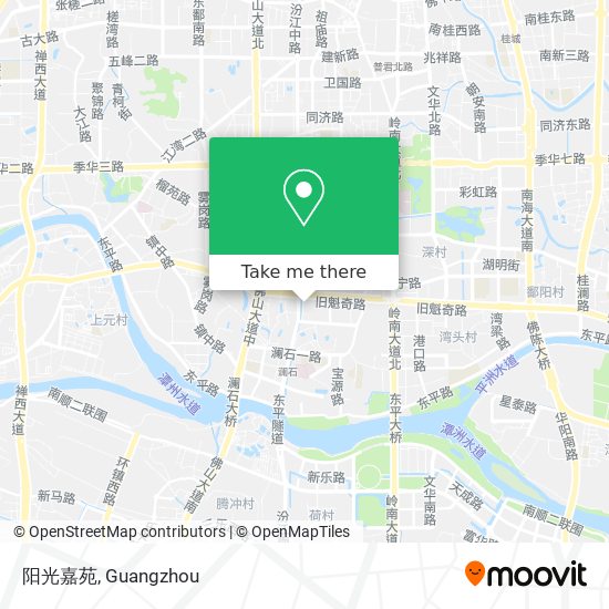 阳光嘉苑 map