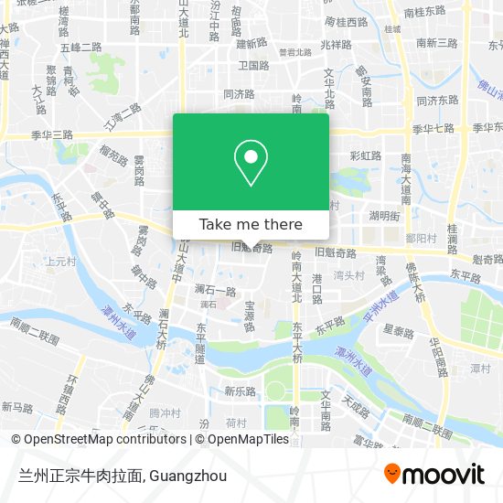 兰州正宗牛肉拉面 map