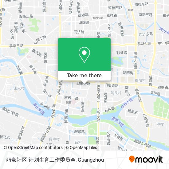 丽豪社区-计划生育工作委员会 map